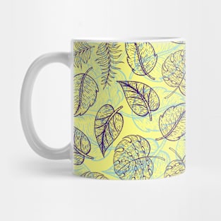 Leaf Line Art Mug